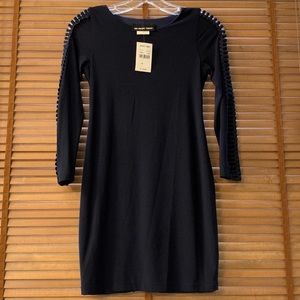 Girls Navy Blue Dress